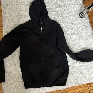 Black hoodie